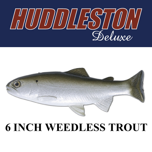 [허들스톤] 6&quot; Weedless Trout - Huddleston Deluxe